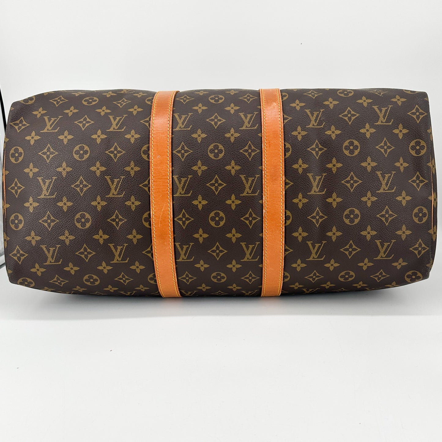Louis Vuitton Keepall 50 Monogram Canvas – Vachetta Wear / Patina