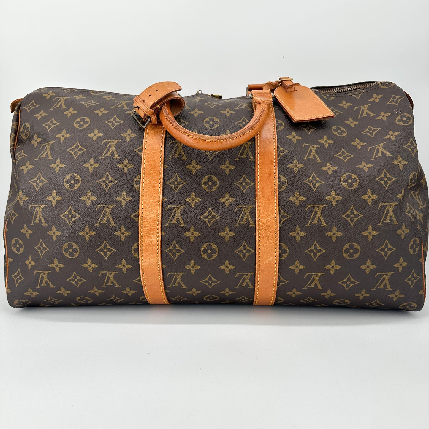 Louis Vuitton Keepall 50 Monogram Canvas – Vachetta Wear / Patina