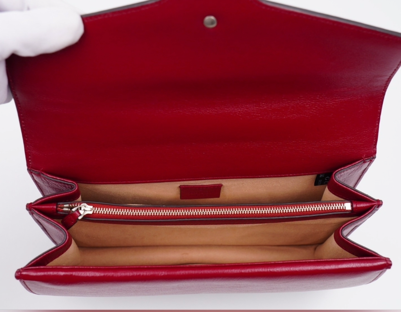 Gucci Dionysus Small Shoulder Bag – GG Tweed & Leather – Black/White/Red