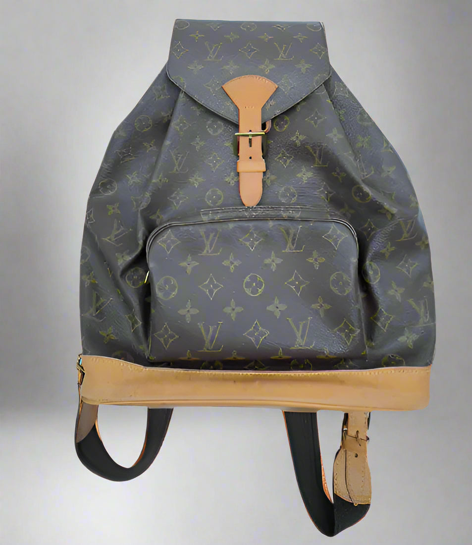 louis vuitton backpack gm monogram LOUIS VUITTON Montsouris GM Monogram Canvas Backpac – Jenny Penny Luxury