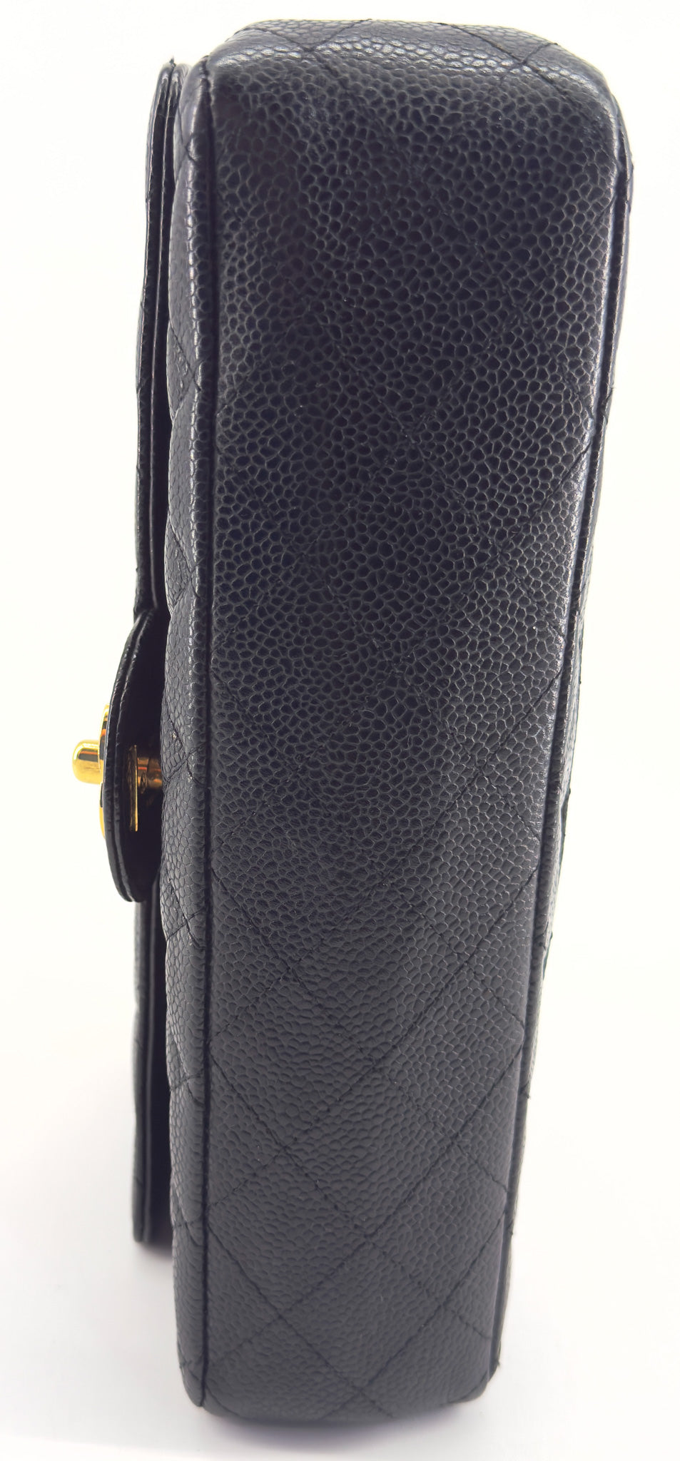 Chanel Classic Double Flap Bag – Caviar Leather – Black
