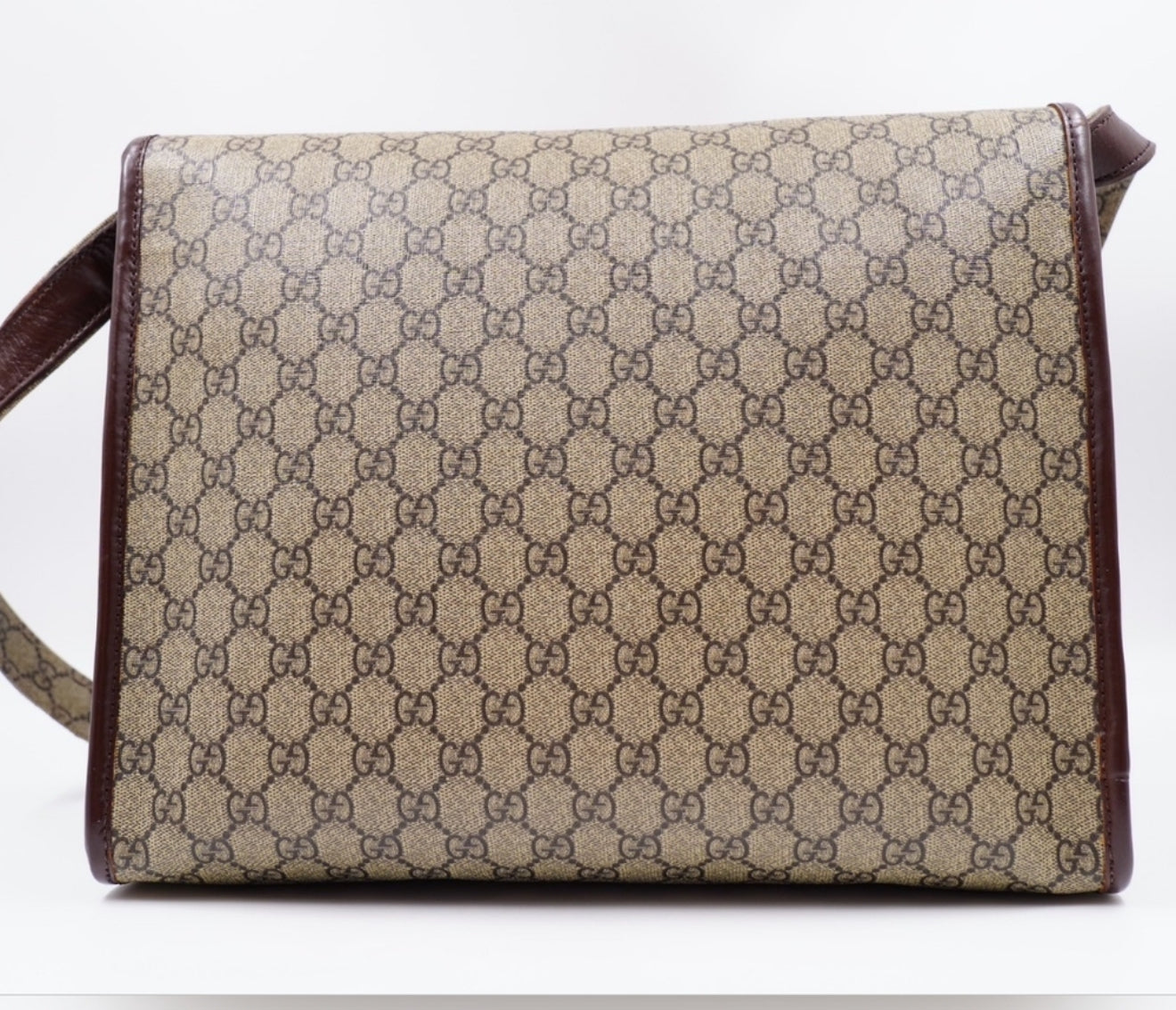 Gucci GG Supreme Messenger Bag – Coated Canvas – Beige/Brown