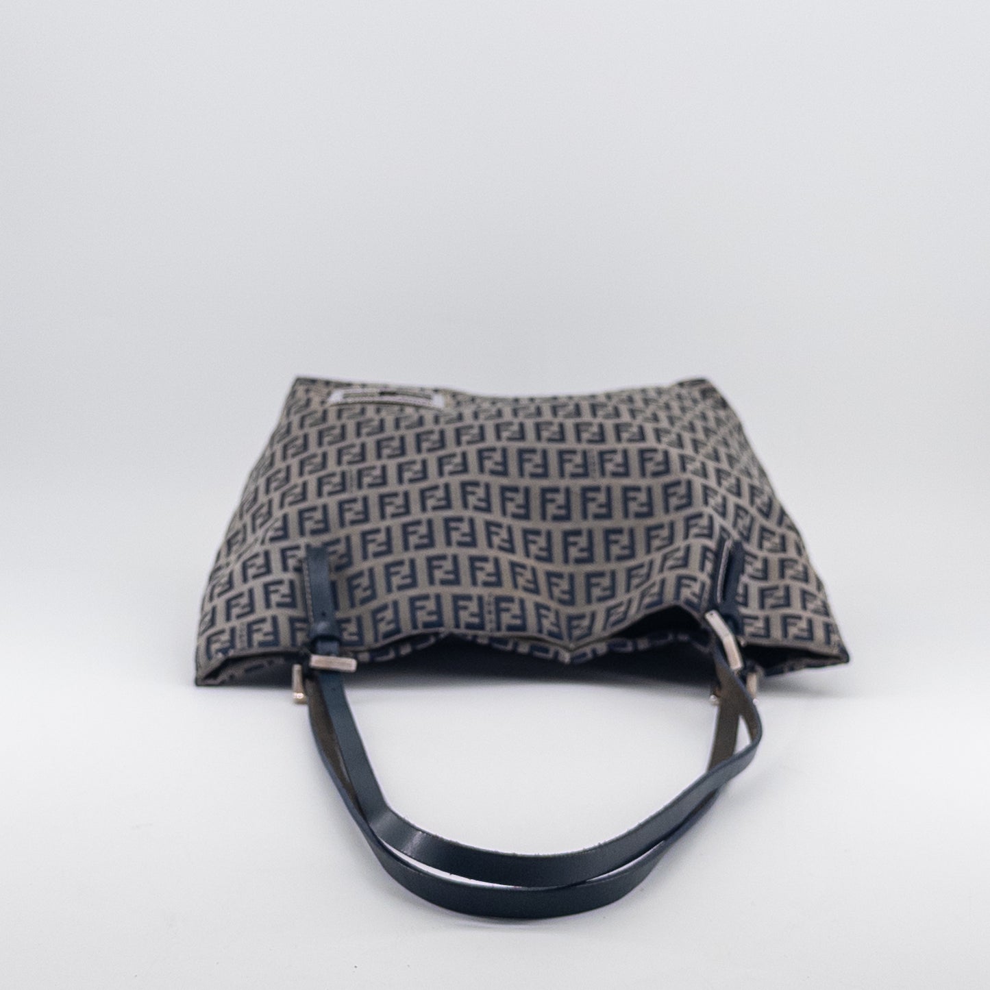 Fendi Zucca Tote Bag – Coated Canvas – Brown/Black