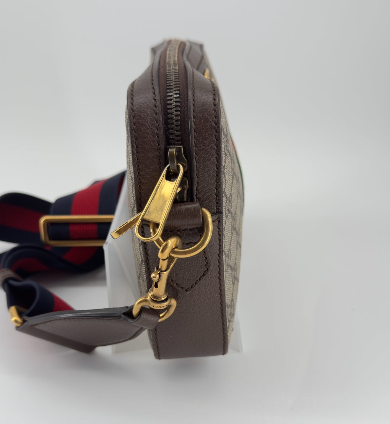 Pre-Loved Gucci GG Supreme Ophidia Crossbody