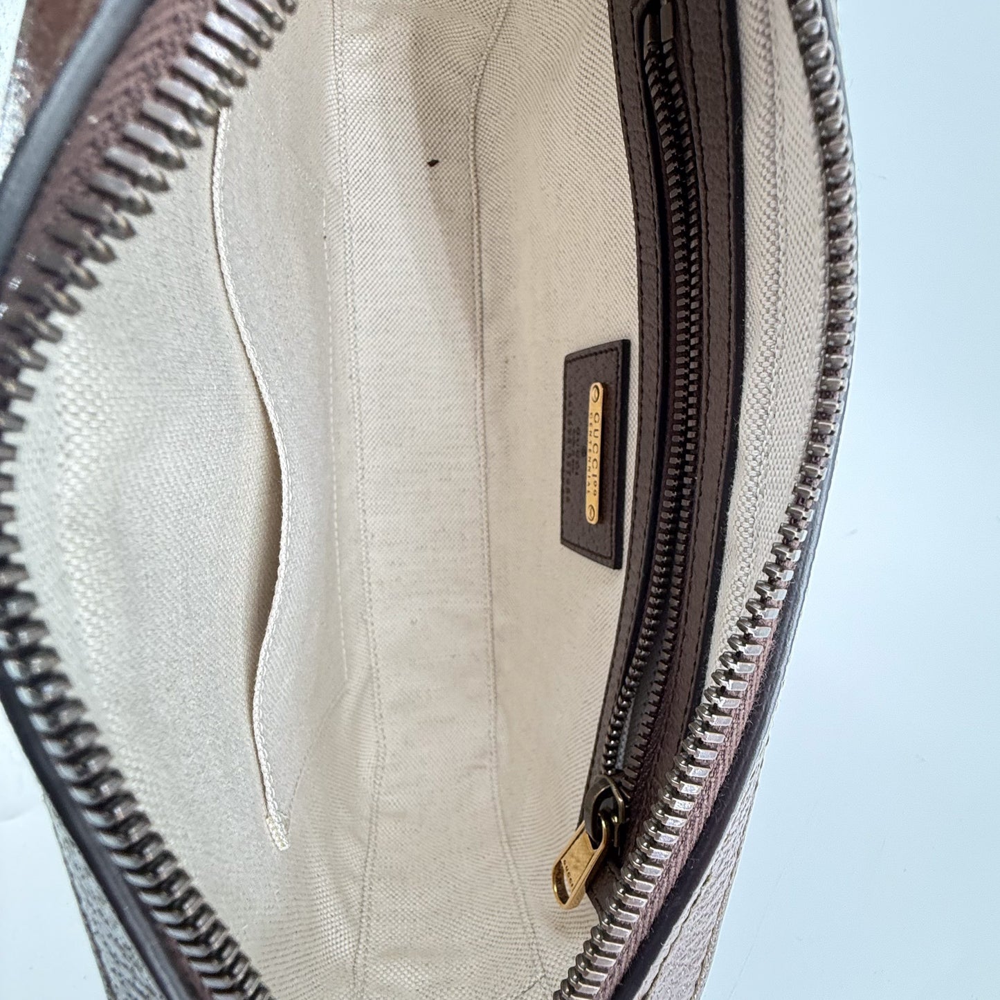 Gucci 100th Anniversary Belt Bag – Leather Canvas – Multicolor Logo