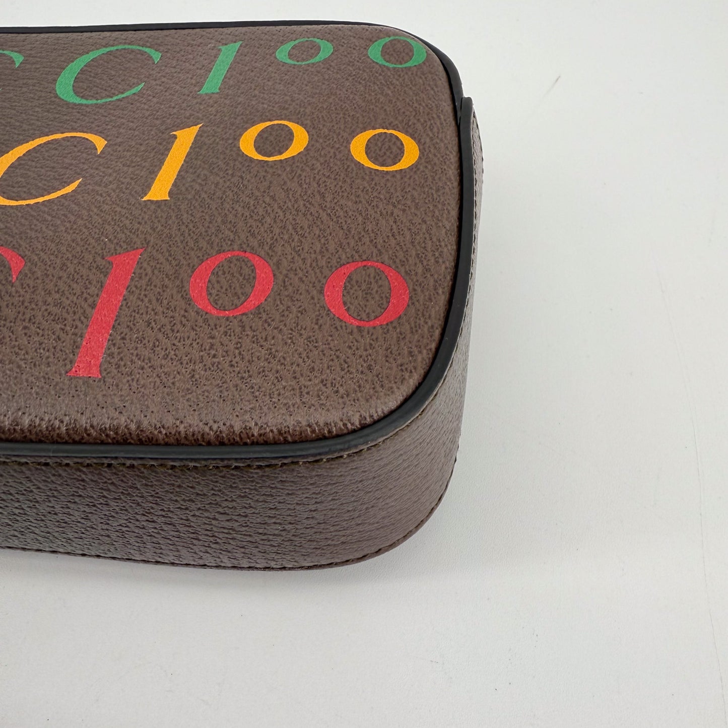Gucci 100th Anniversary Belt Bag – Leather Canvas – Multicolor Logo