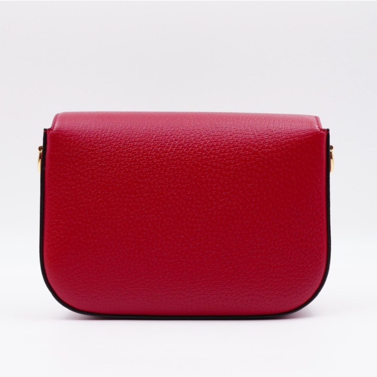 Gucci x Adidas Horsebit 1955 Shoulder Bag – Red Leather, Gold Hardware, Dual Strap