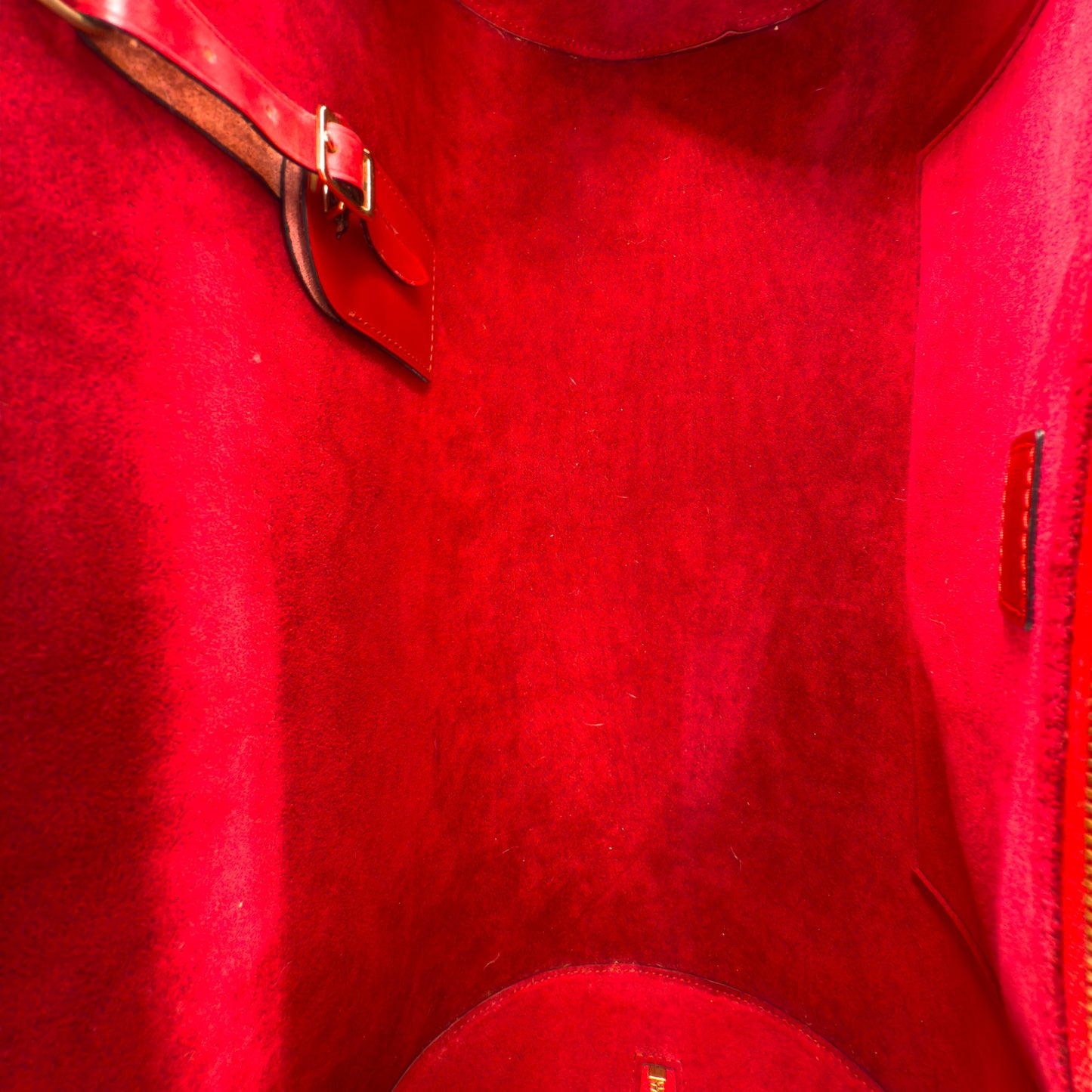 Louis Vuitton Epi Solferino 45 Bowling Bag – Epi Leather – Castilian Red