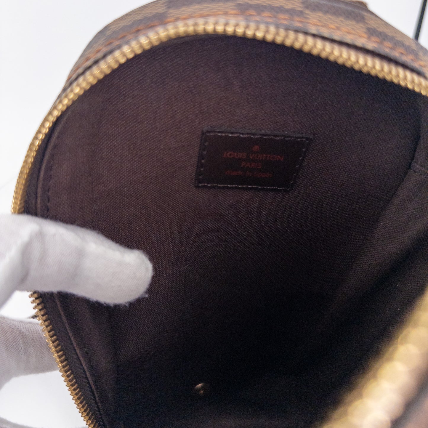 Louis Vuitton Pochette Gange – Damier Ebene Canvas – Brown