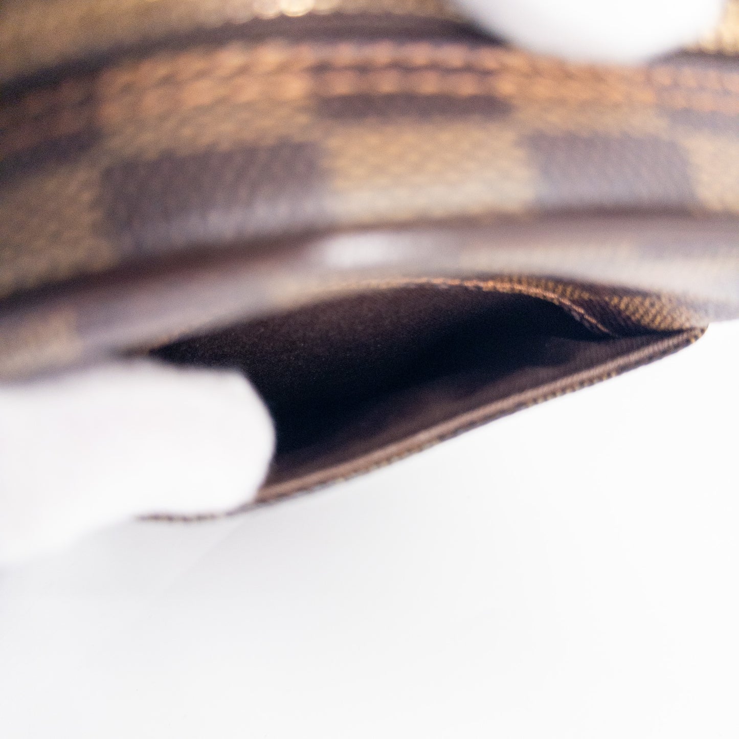 Louis Vuitton Pochette Gange – Damier Ebene Canvas – Brown
