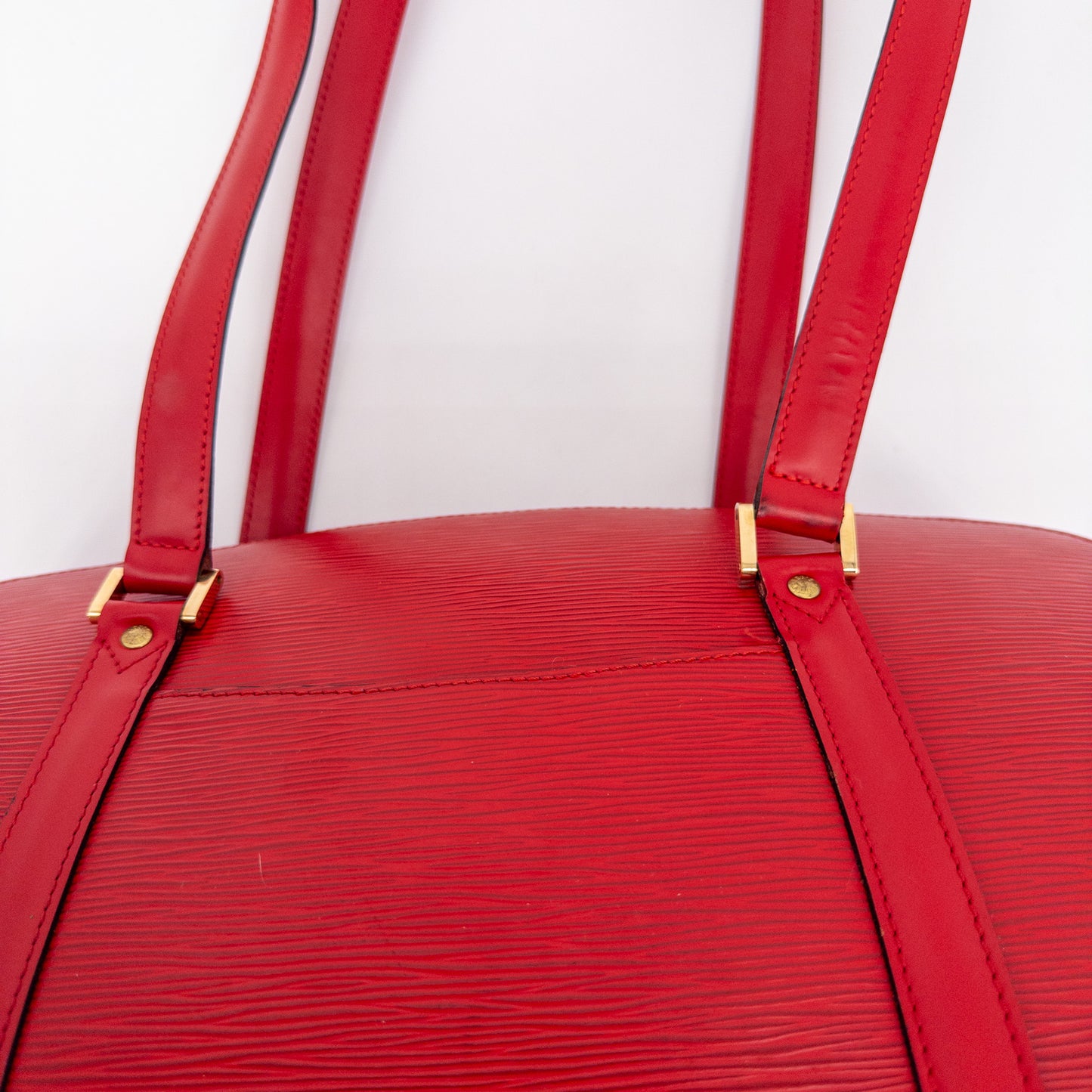 Louis Vuitton Epi Solferino 45 Bowling Bag – Epi Leather – Castilian Red