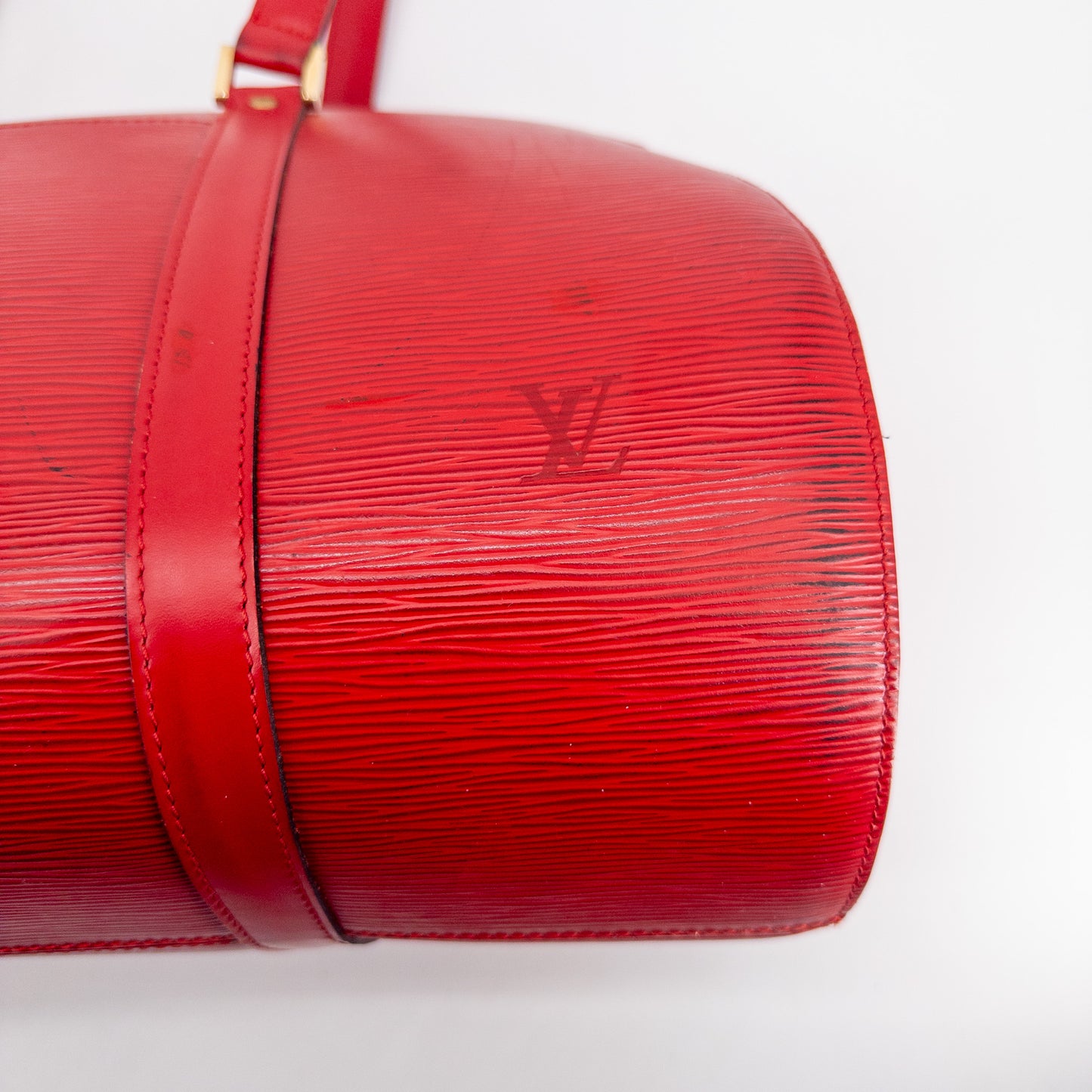 Louis Vuitton Epi Solferino 45 Bowling Bag – Epi Leather – Castilian Red