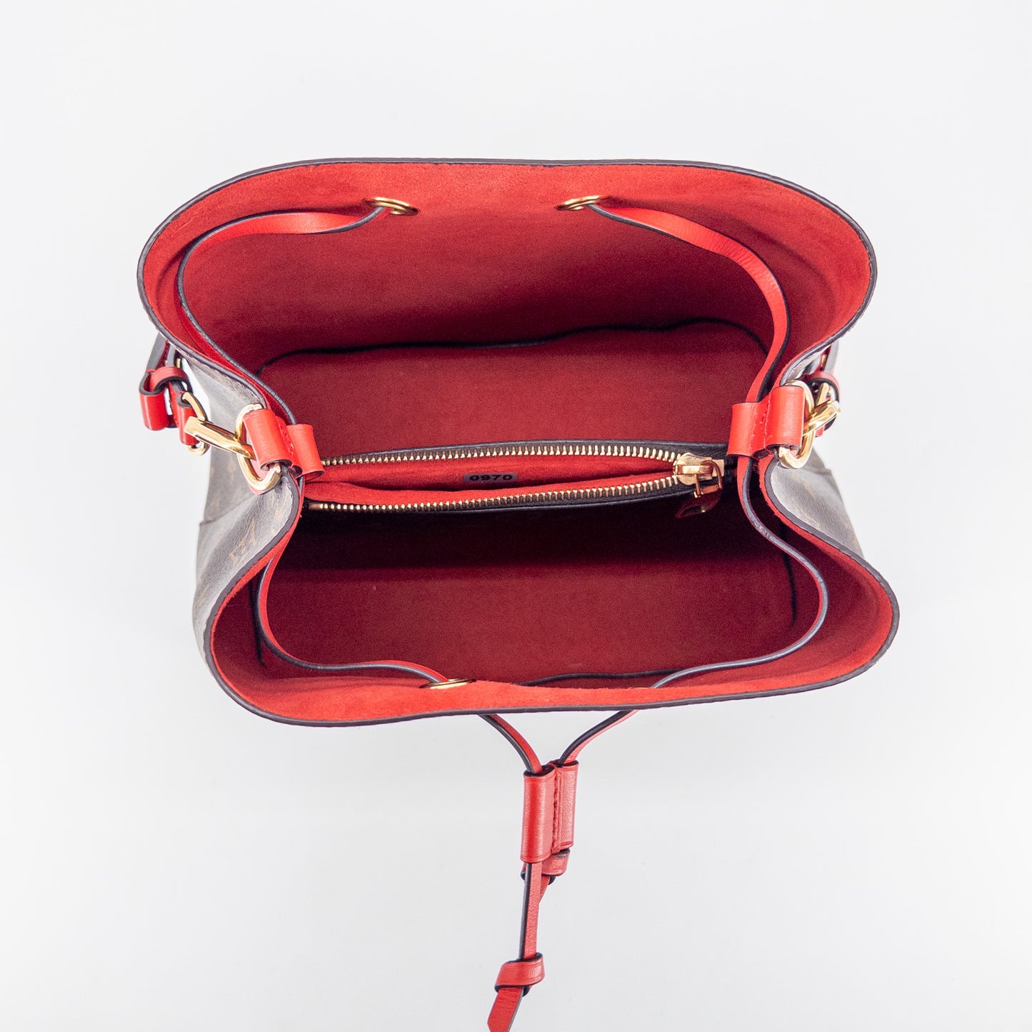 Louis Vuitton NeoNoe MM Bucket Bag – Monogram Canvas – Coquelicot Red