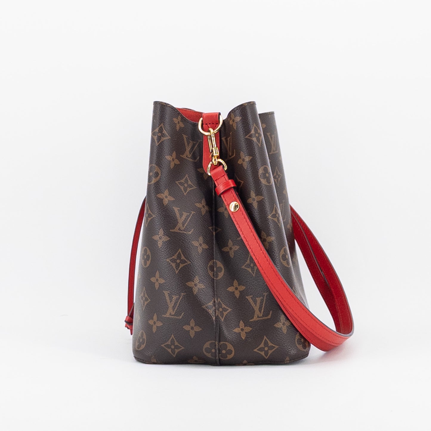 Louis Vuitton NeoNoe MM Bucket Bag – Monogram Canvas – Coquelicot Red