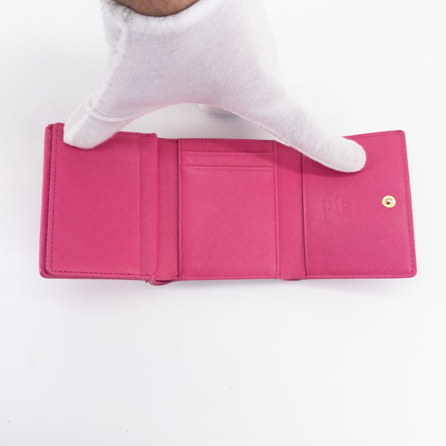 MCM Wallet – Coated Canvas – Pink