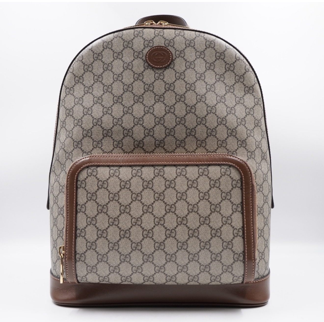 Gucci GG Supreme Canvas Backpack - Authentic Pre-Owned