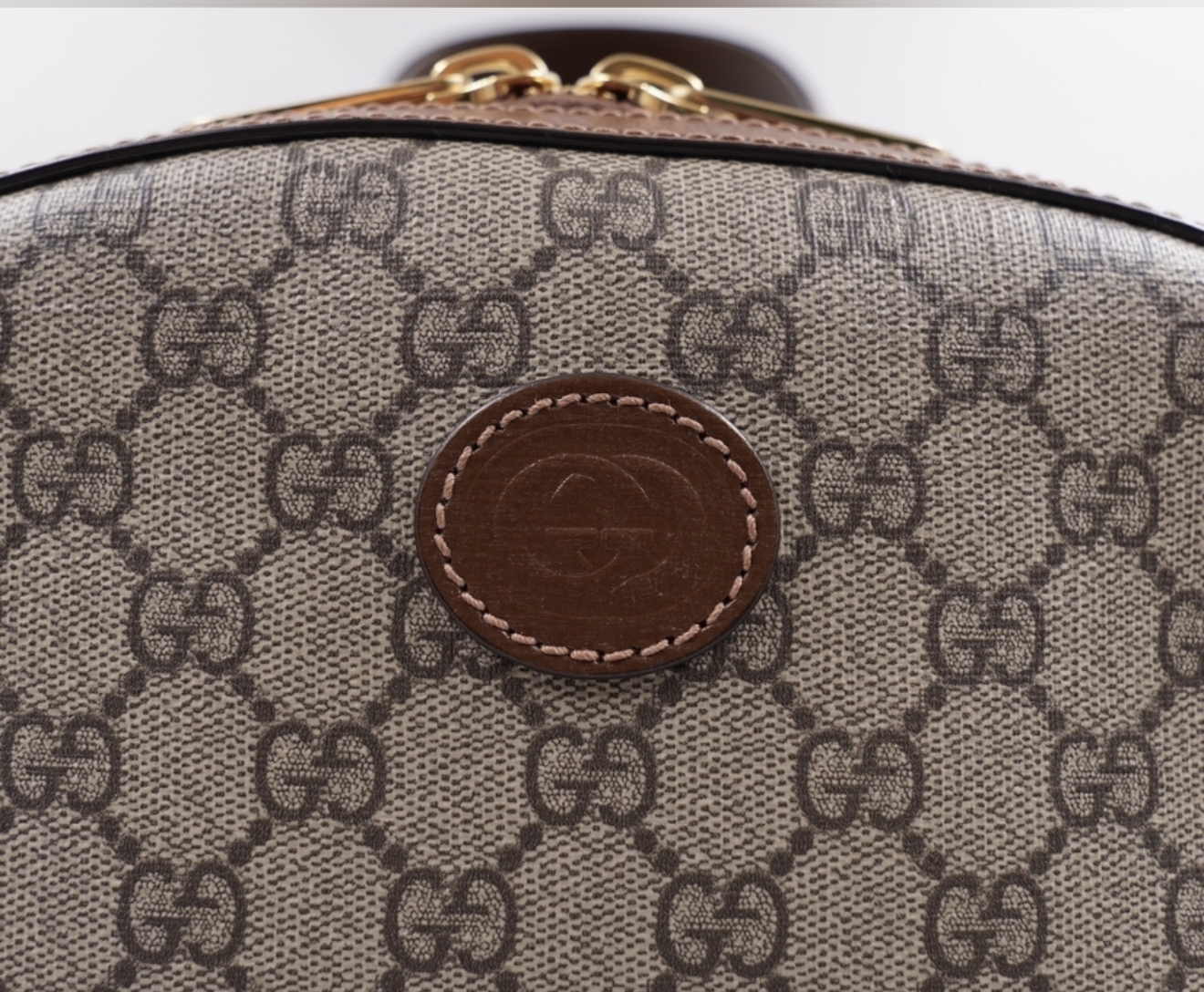 Gucci GG Supreme Canvas Backpack - Authentic Pre-Owned