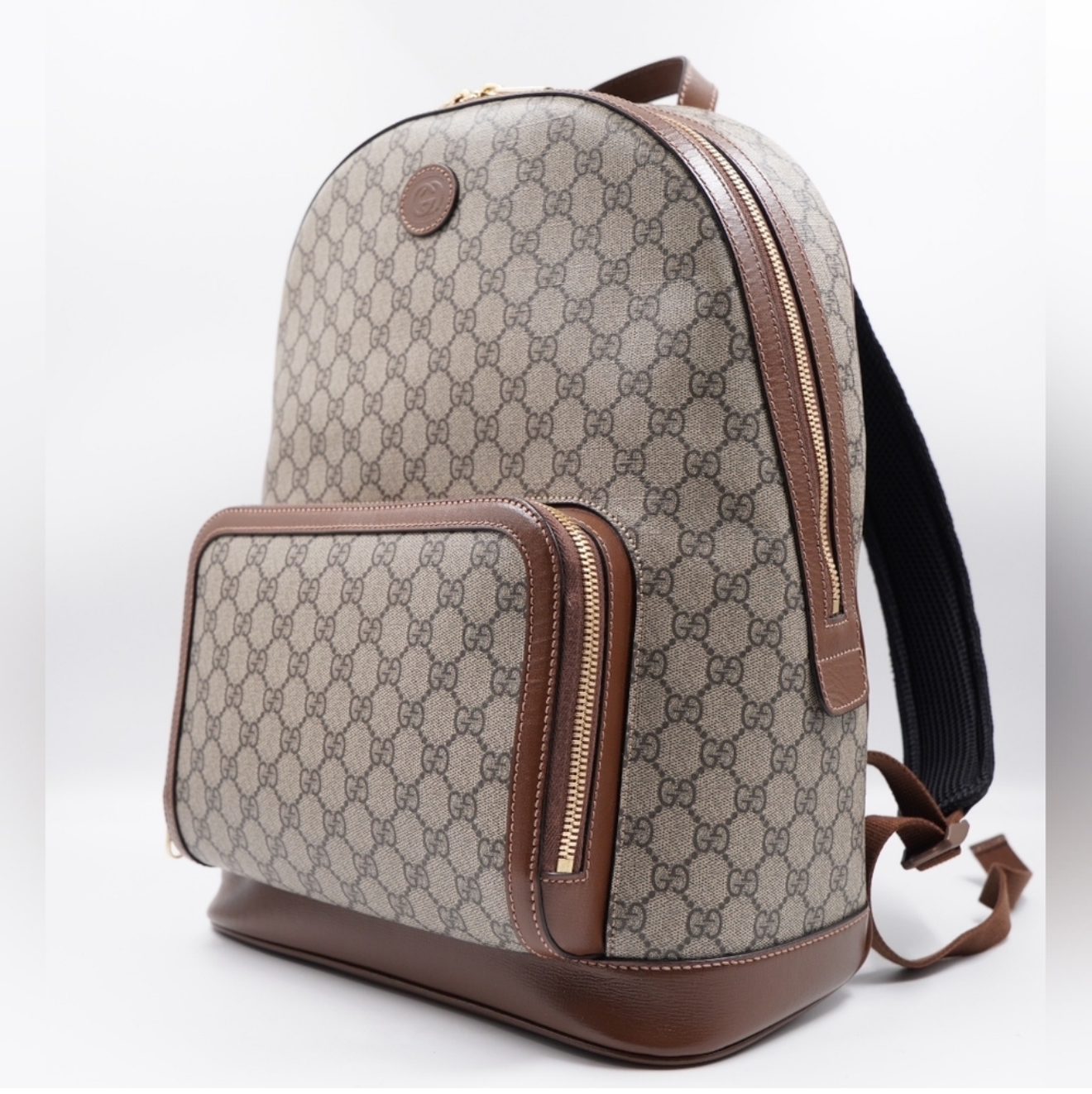 Gucci GG Supreme Canvas Backpack - Authentic Pre-Owned