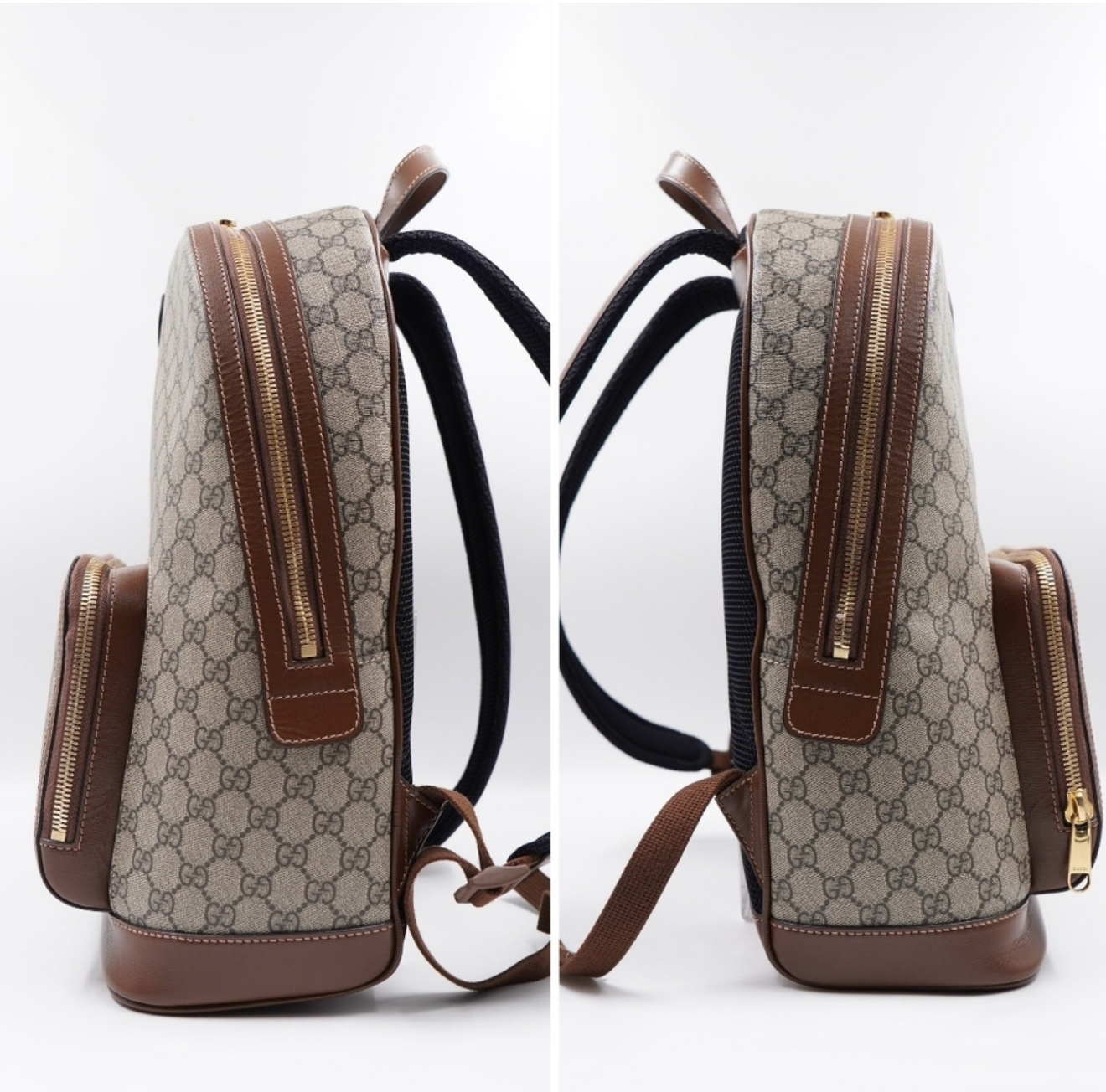 Gucci GG Supreme Canvas Backpack - Authentic Pre-Owned