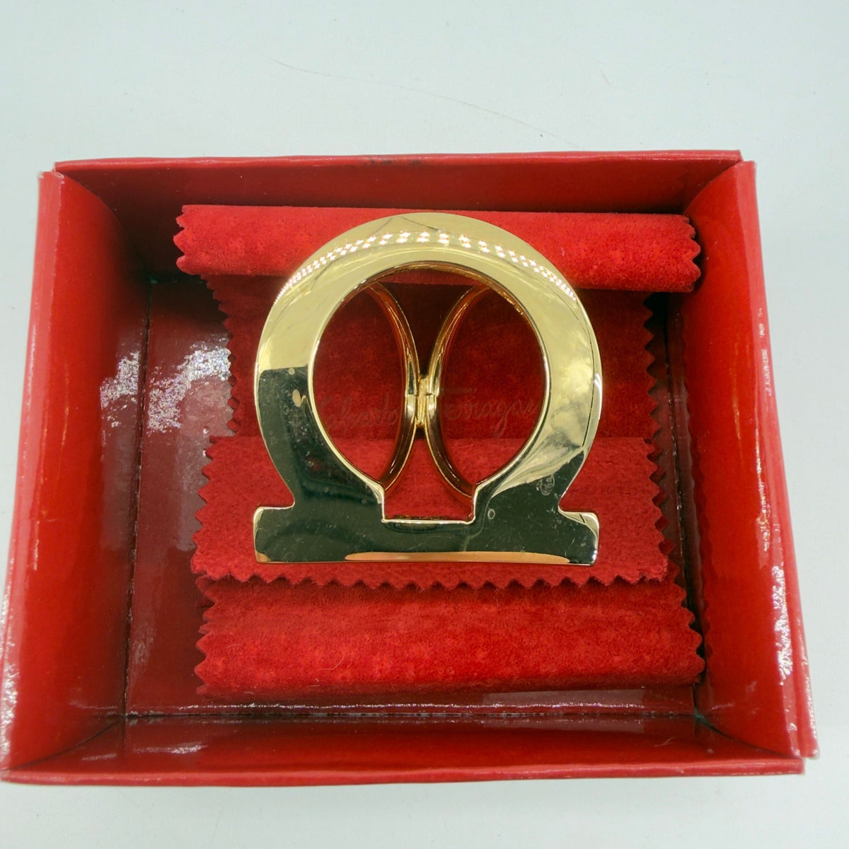 Salvatore Ferragamo Gancini Scarf Ring - photo 1