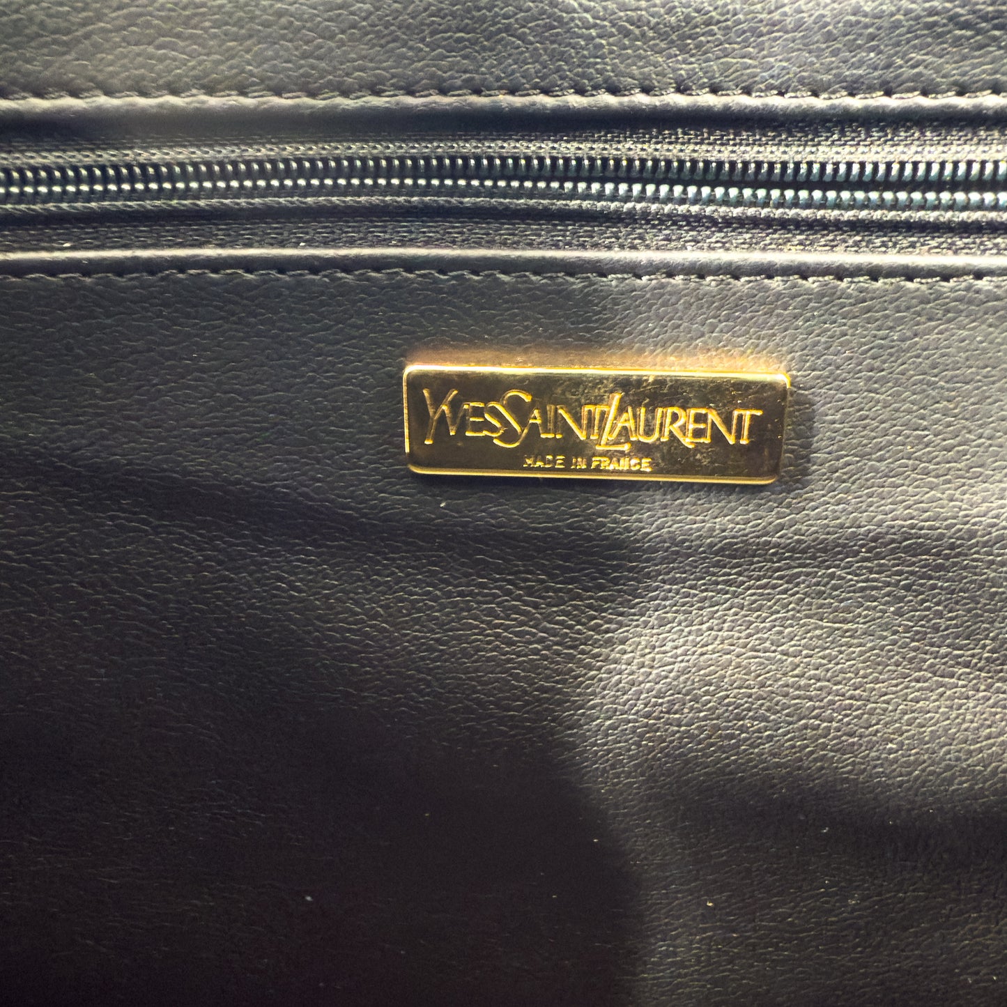 Saint Laurent Y Ligne Bowling Bag – Smooth Leather – Black & Brown