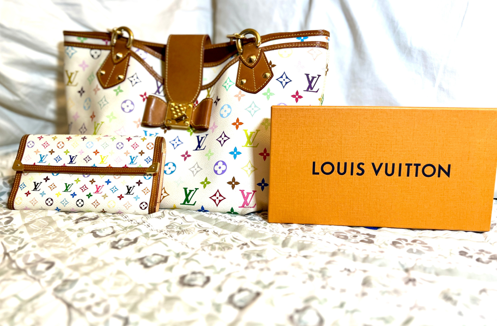 Louis Vuitton multi colors monogram 