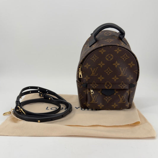 Louis Vuitton Palm Springs Mini Backpack – Monogram Canvas – Brown