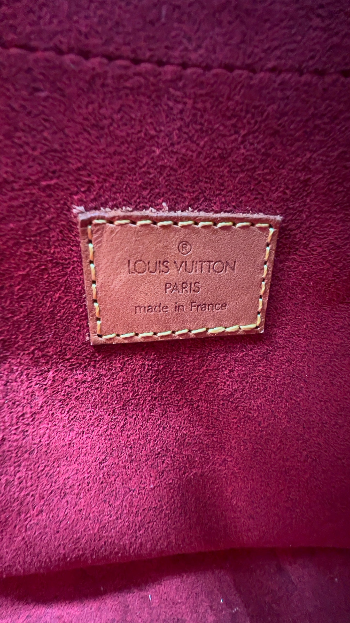 Authentic LOUIS VUITTON Monogram Croissant MM Shoulder Bag - Classic Pre-loved Luxury