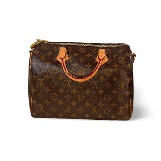 Authentic Pre-Loved Louis Vuitton Speedy Bandoulière 30 Monogram Canvas Handbag