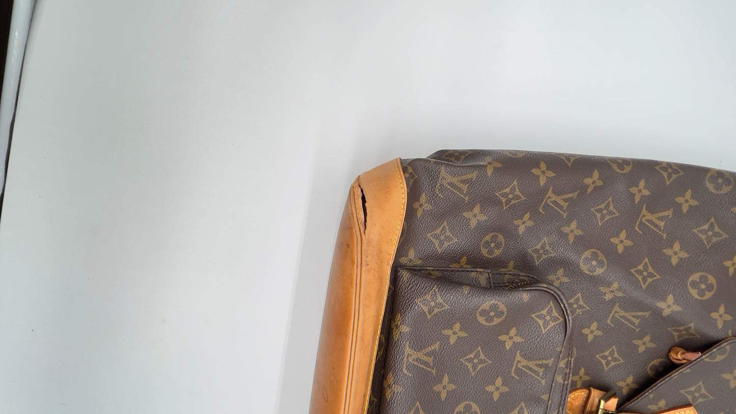 Project Piece: Louis Vuitton Pre-Loved Montsouris GM Monogram Canvas Backpack