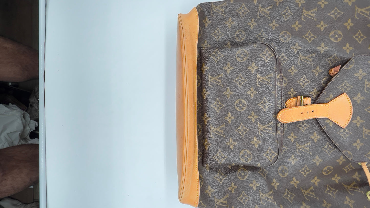 Project Piece: Louis Vuitton Pre-Loved Montsouris GM Monogram Canvas Backpack