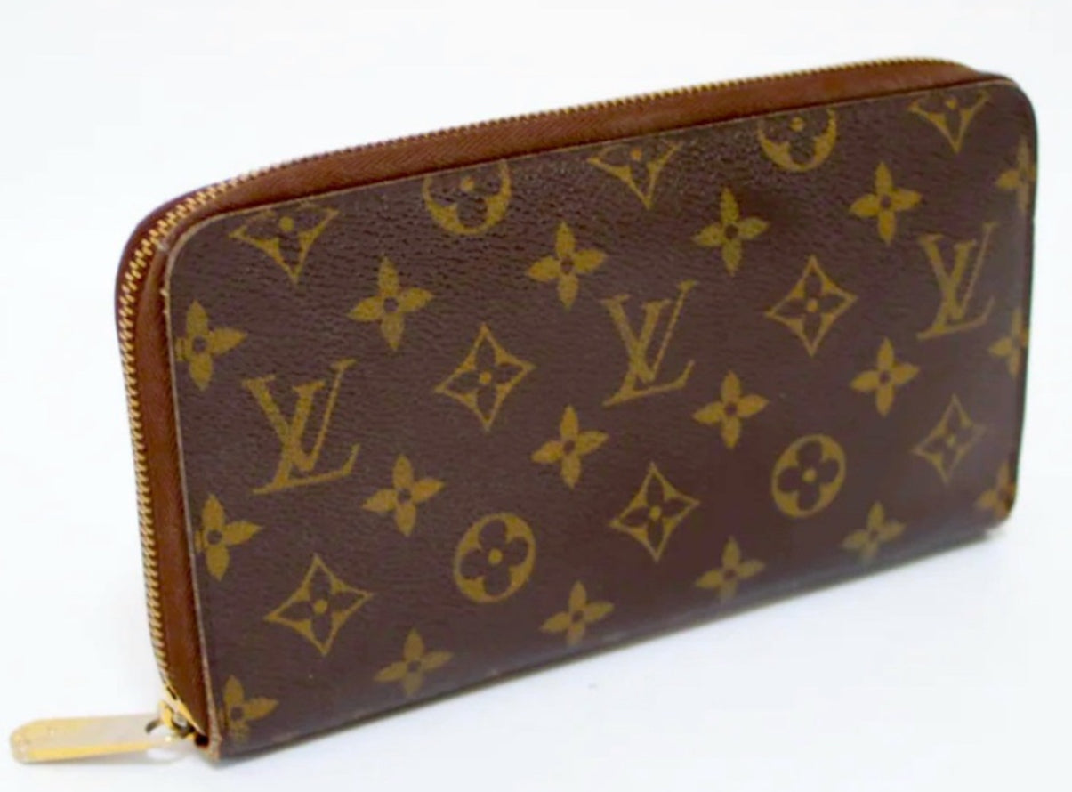 Authentic Preloved Louis Vuitton Zippy Organizer Monogram Canvas Wallet