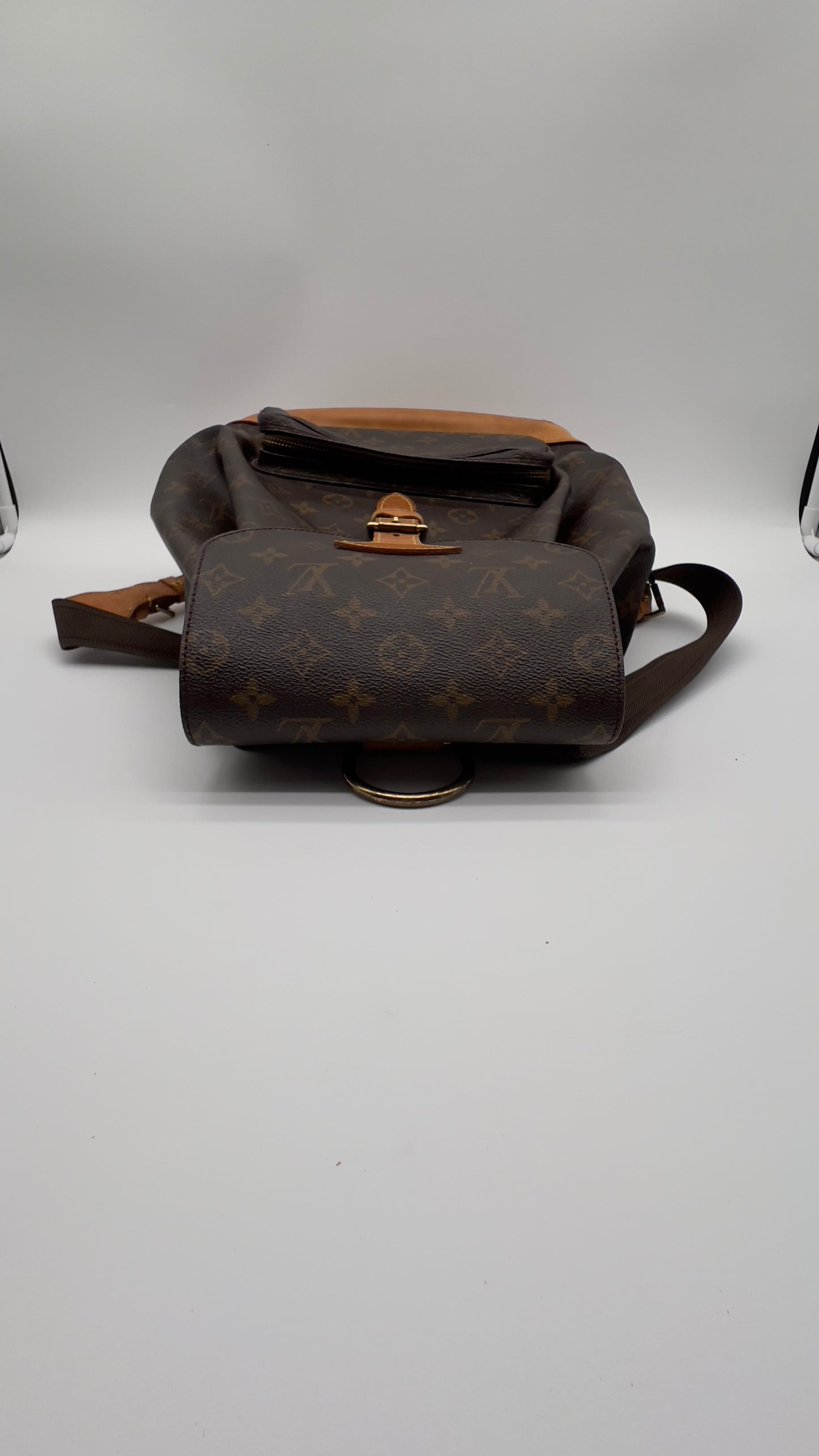 Project Piece: Louis Vuitton Pre-Loved Montsouris GM Monogram Canvas Backpack