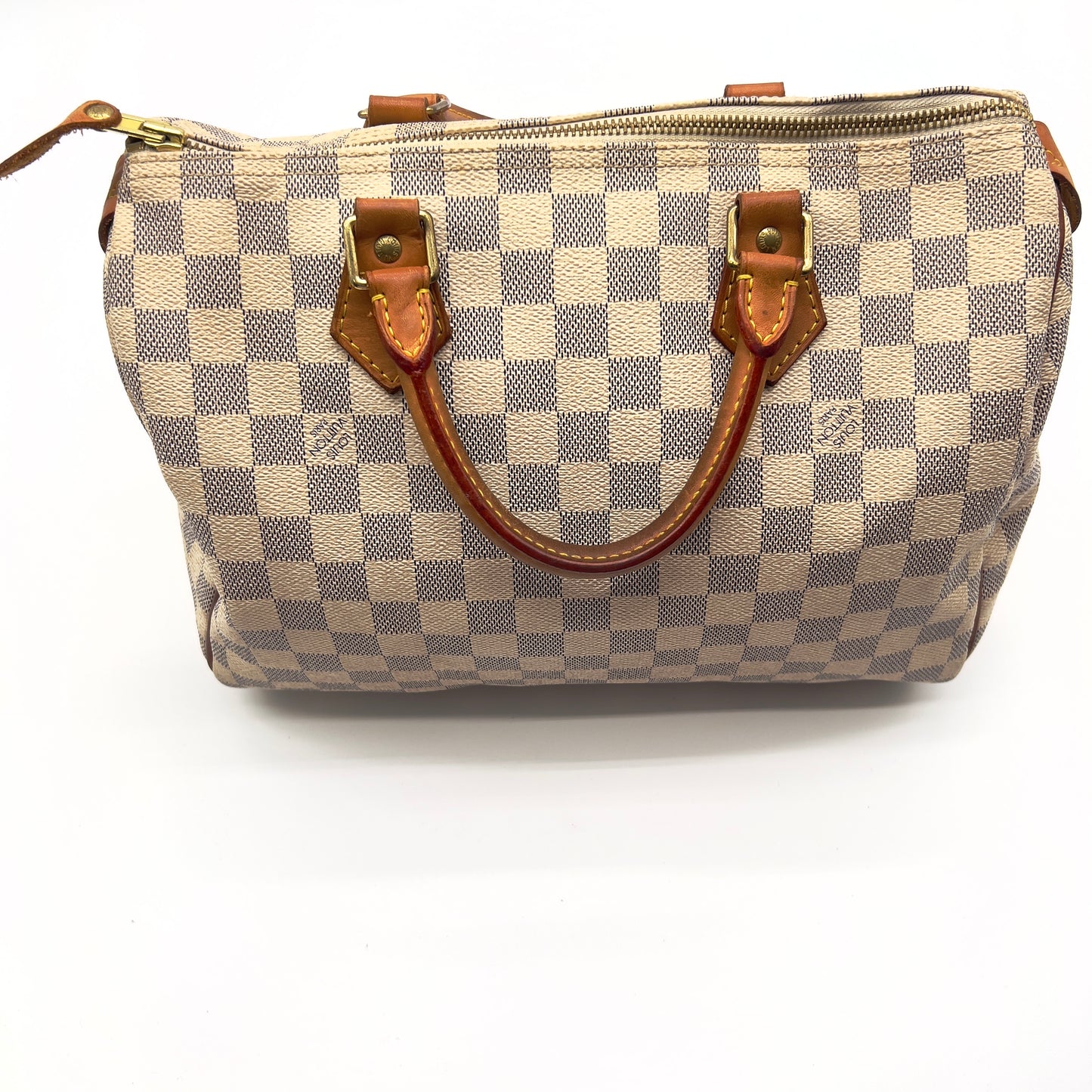 Pre-Loved Louis Vuitton Damier Azur Speedy 30 Vintage Top Handle Bag 