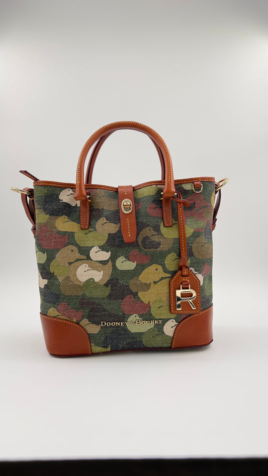 Dooney & Bourke Duck Dynasty Robertson Camo Canvas Tote