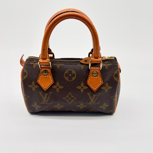 Pre-Loved Louis Vuitton Monogram Mini Sac HL Speedy - Iconic Luxury Handbag