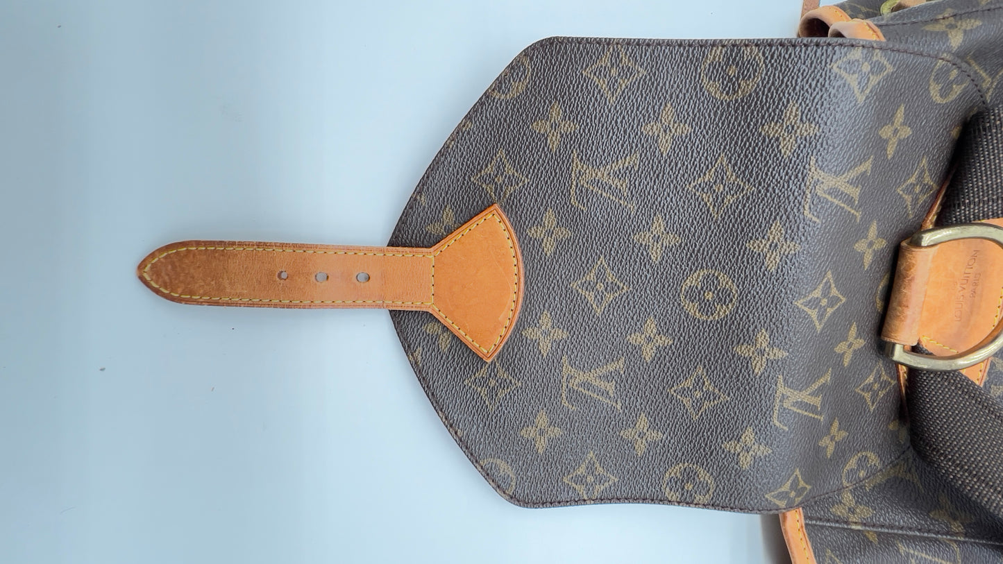 Project Piece: Louis Vuitton Pre-Loved Montsouris GM Monogram Canvas Backpack