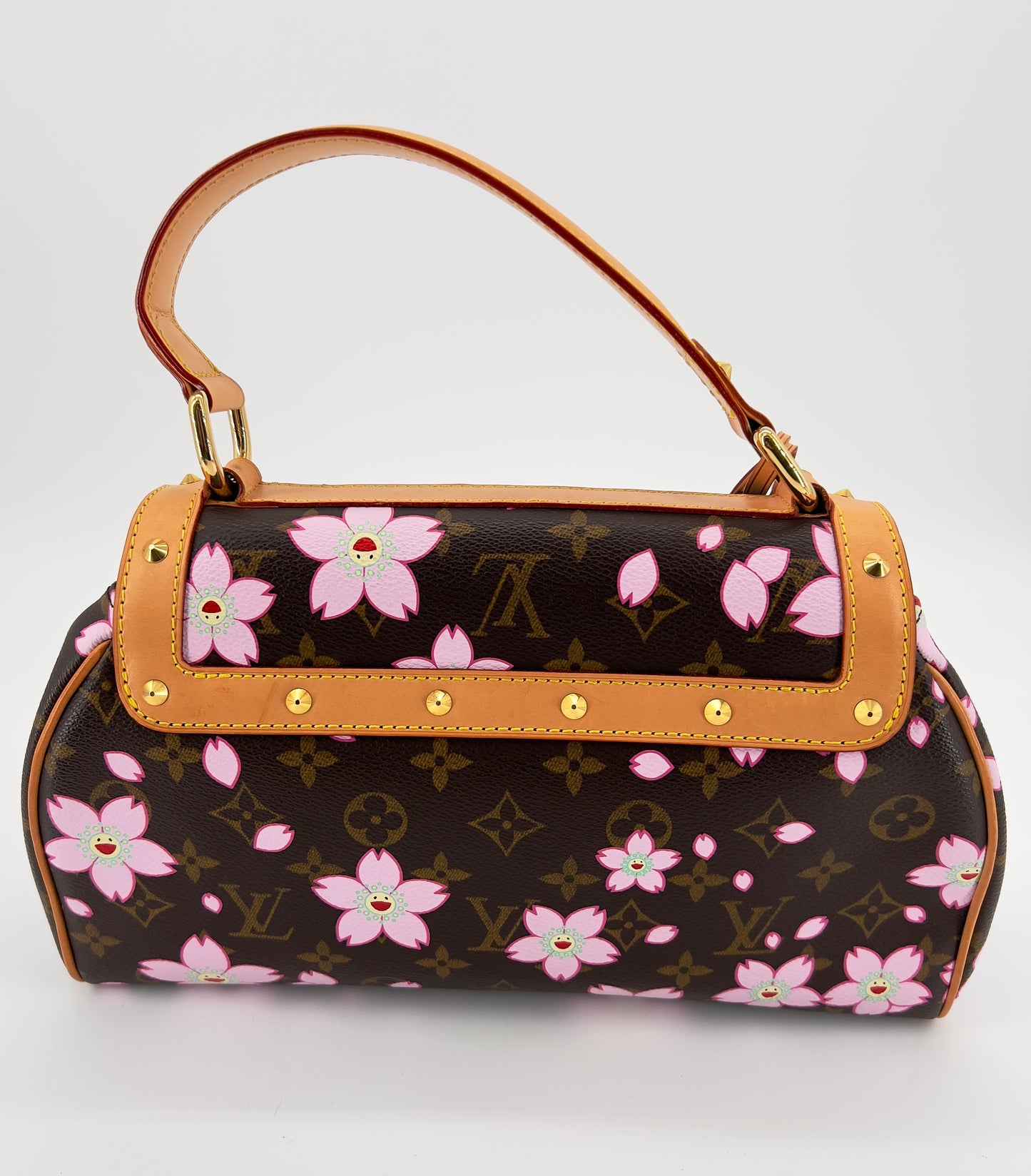 Preloved Louis Vuitton Vintage Monogram Cherry Blossom Sac Retro with Wallet