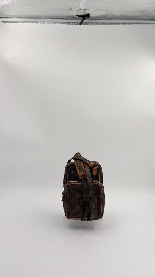 Authentic Louis Vuitton Mini Amazon Monogram Canvas Shoulder Bag - Pre-Owned