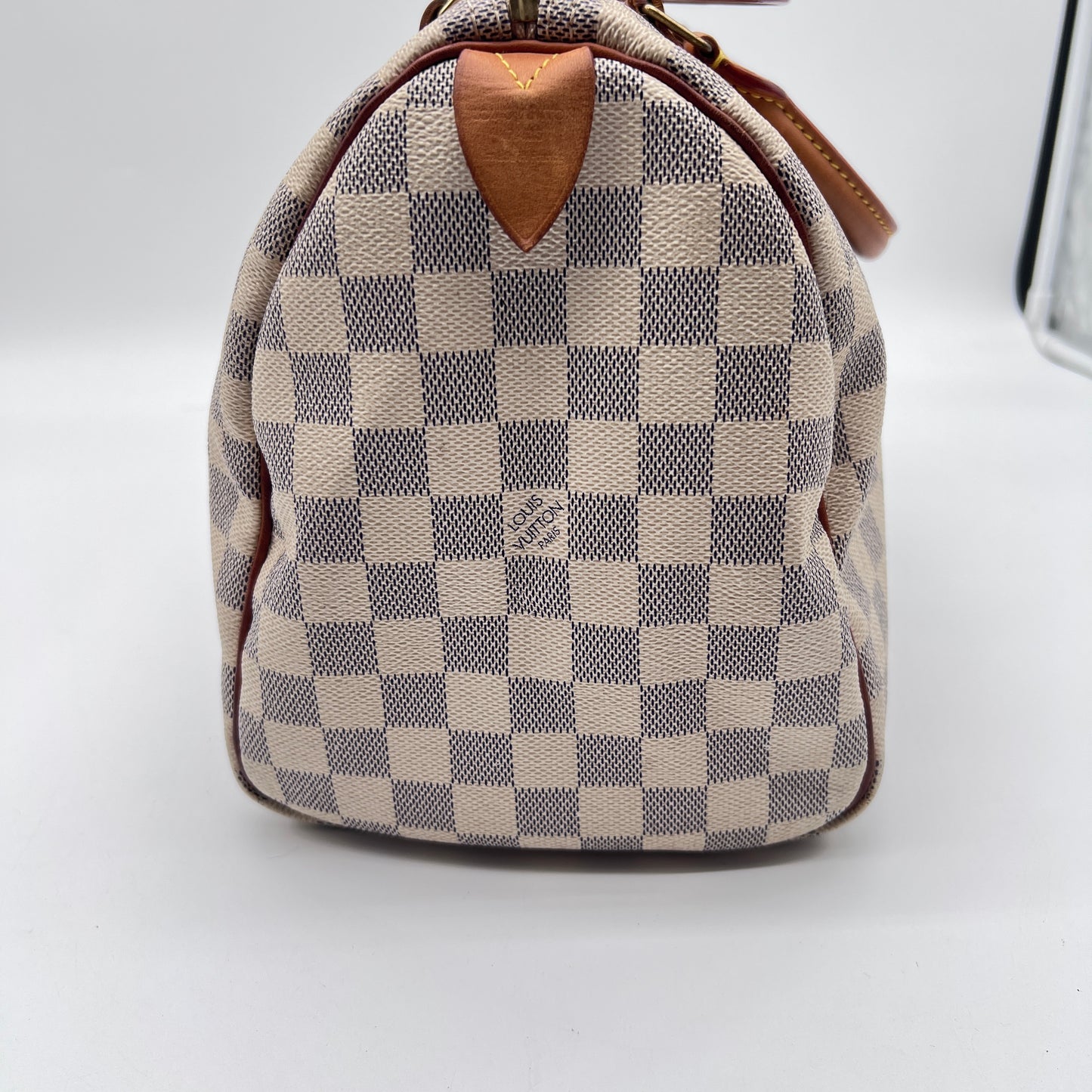 Pre-Loved Louis Vuitton Damier Azur Speedy 30 Vintage Top Handle Bag 