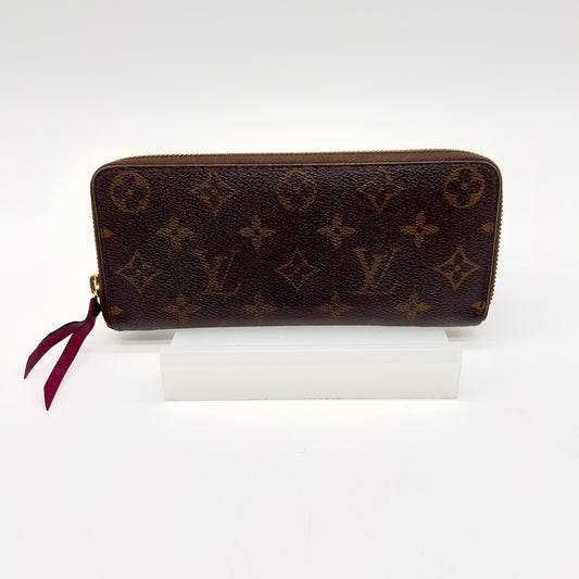 Pre-Loved Louis Vuitton  Monogram Clemence Wallet