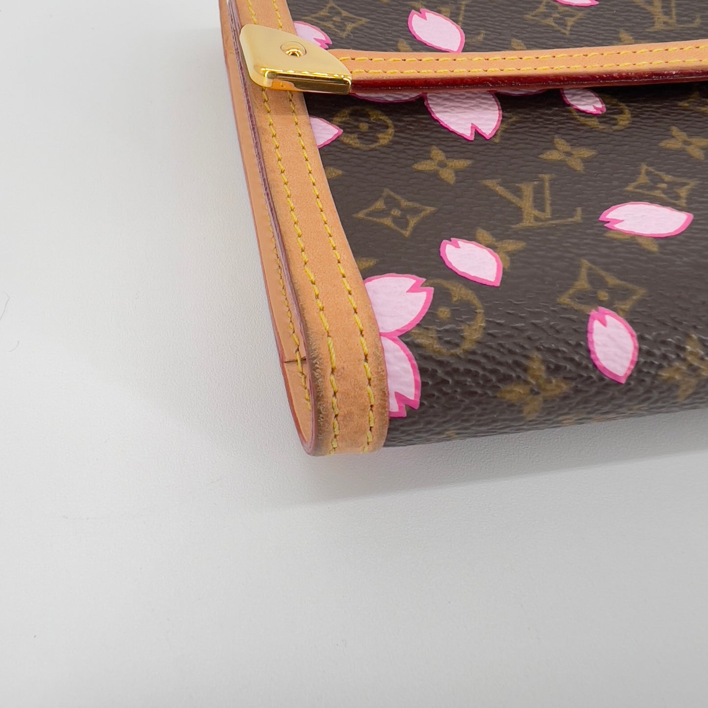 Preloved Louis Vuitton Vintage Monogram Cherry Blossom Sac Retro with Wallet