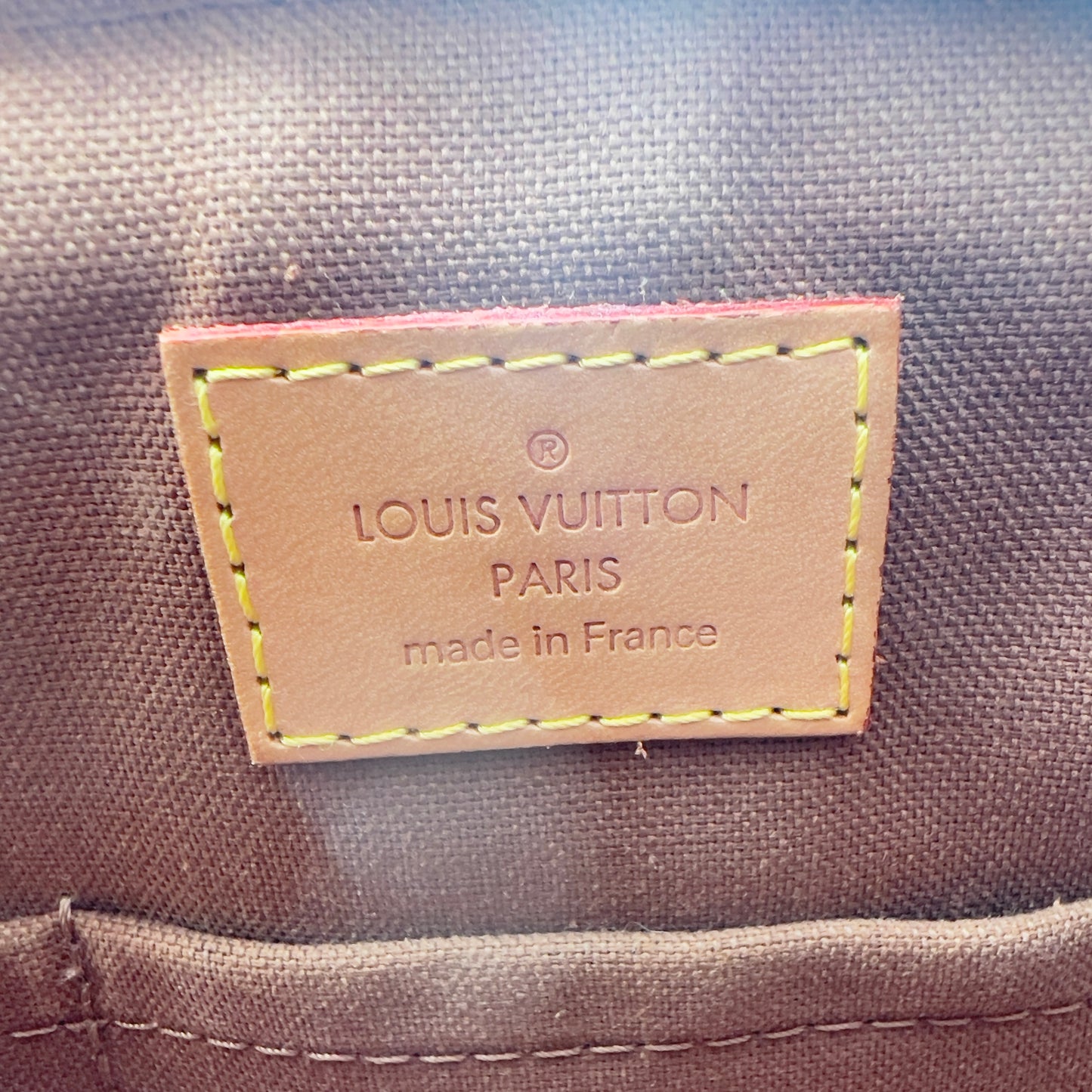 Preloved Louis Vuitton Tivoli PM Monogram Canvas Satchel Bag - Timeless Brown Elegance