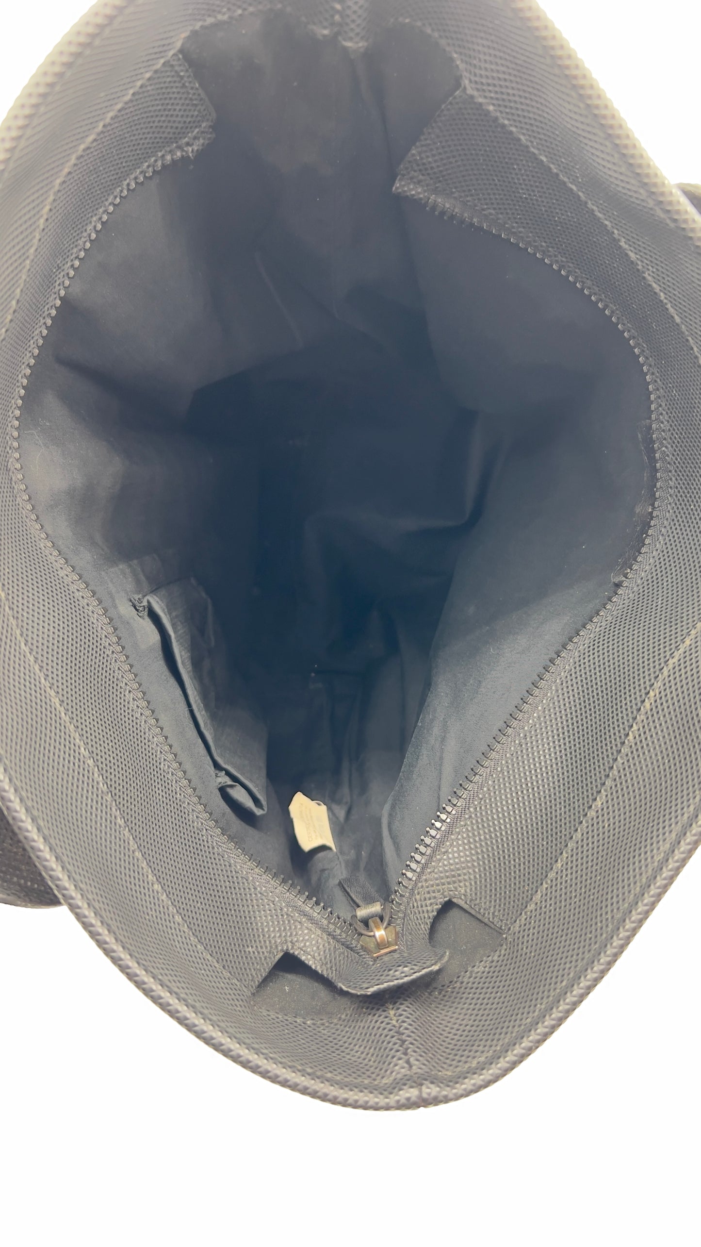 Bottega Veneta Black Tote with Gunmetal Hardware and Poplin Lining