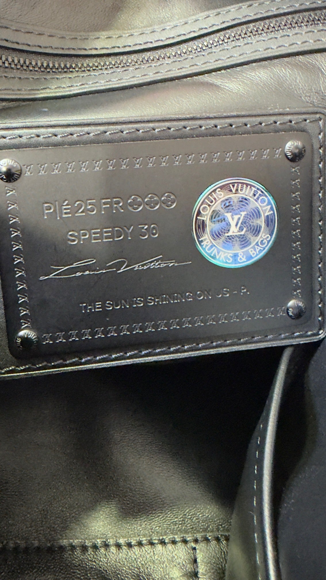 Louis Vuitton Speedy 30 P9 Bandoulière