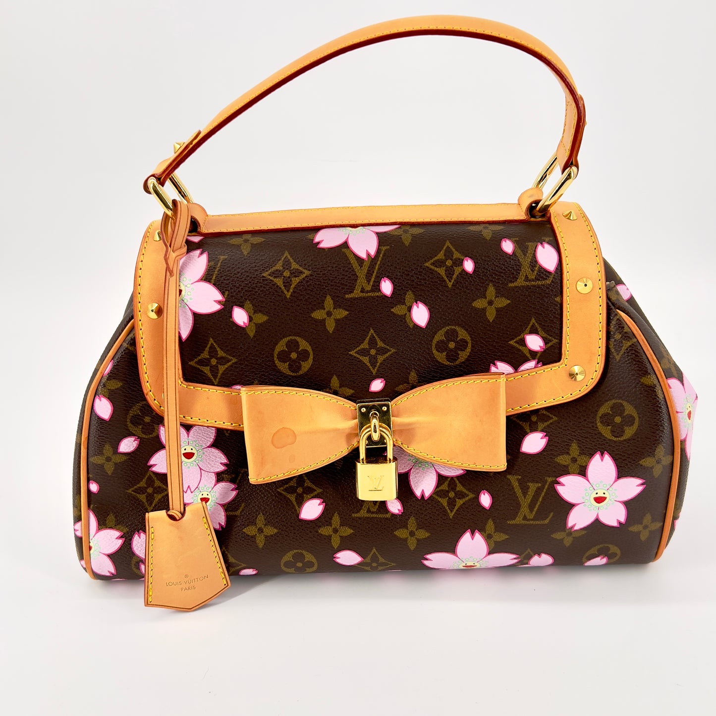 Preloved Louis Vuitton Vintage Monogram Cherry Blossom Sac Retro with Wallet