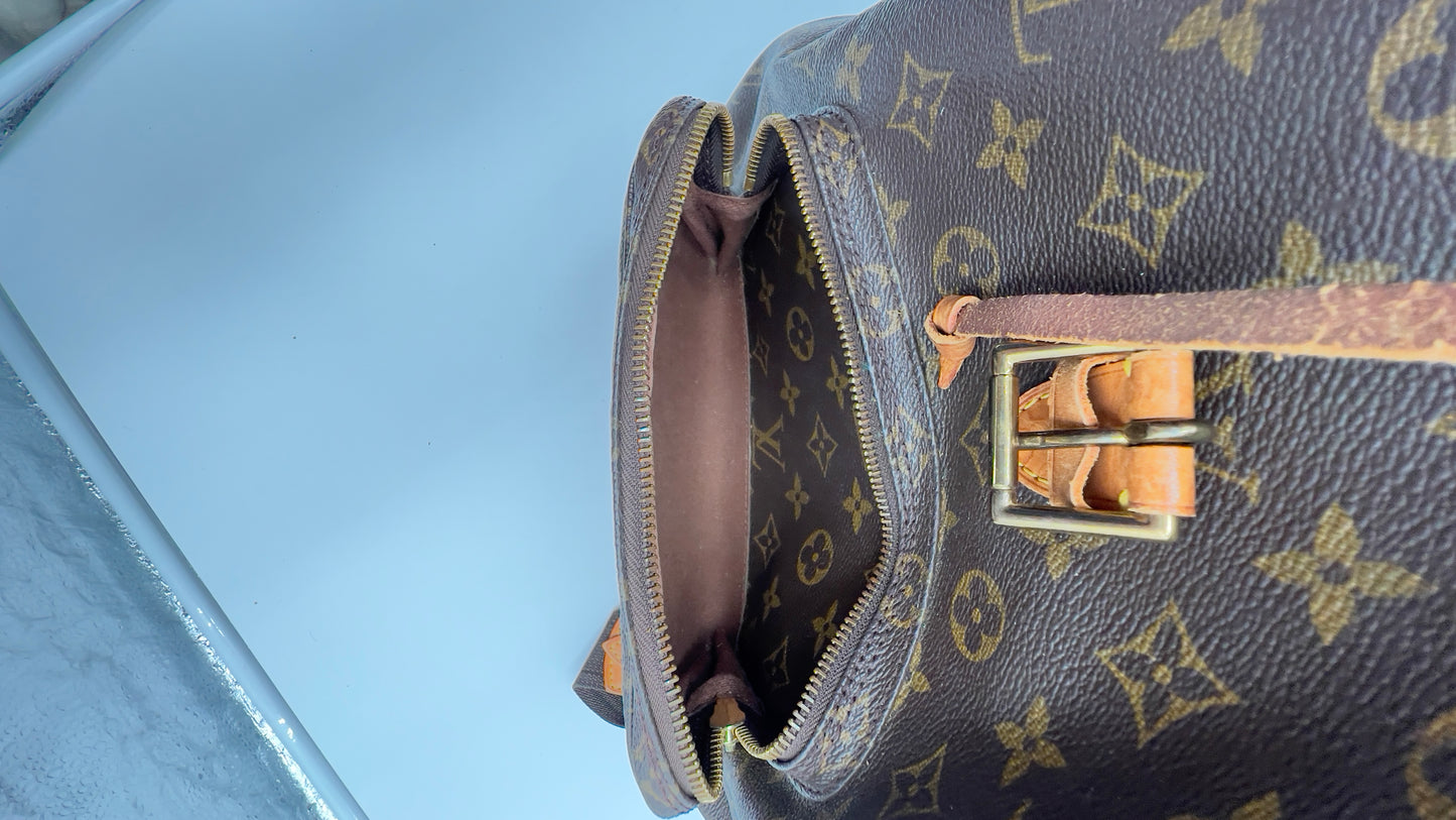 Project Piece: Louis Vuitton Pre-Loved Montsouris GM Monogram Canvas Backpack