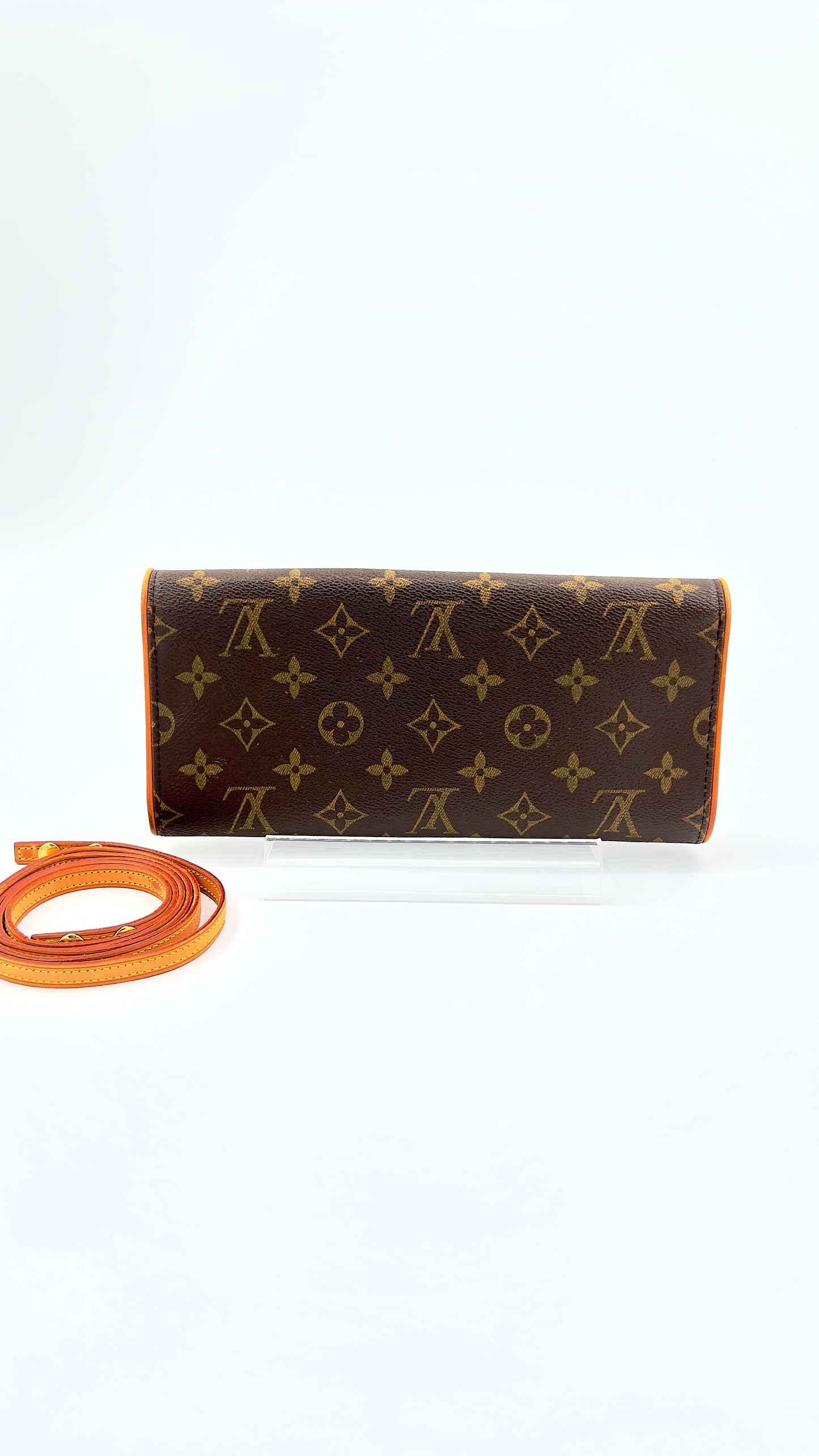 Authentic LOUIS VUITTON Monogram Pochette Twin GM Crossbody Bag - Pre-Loved Luxury