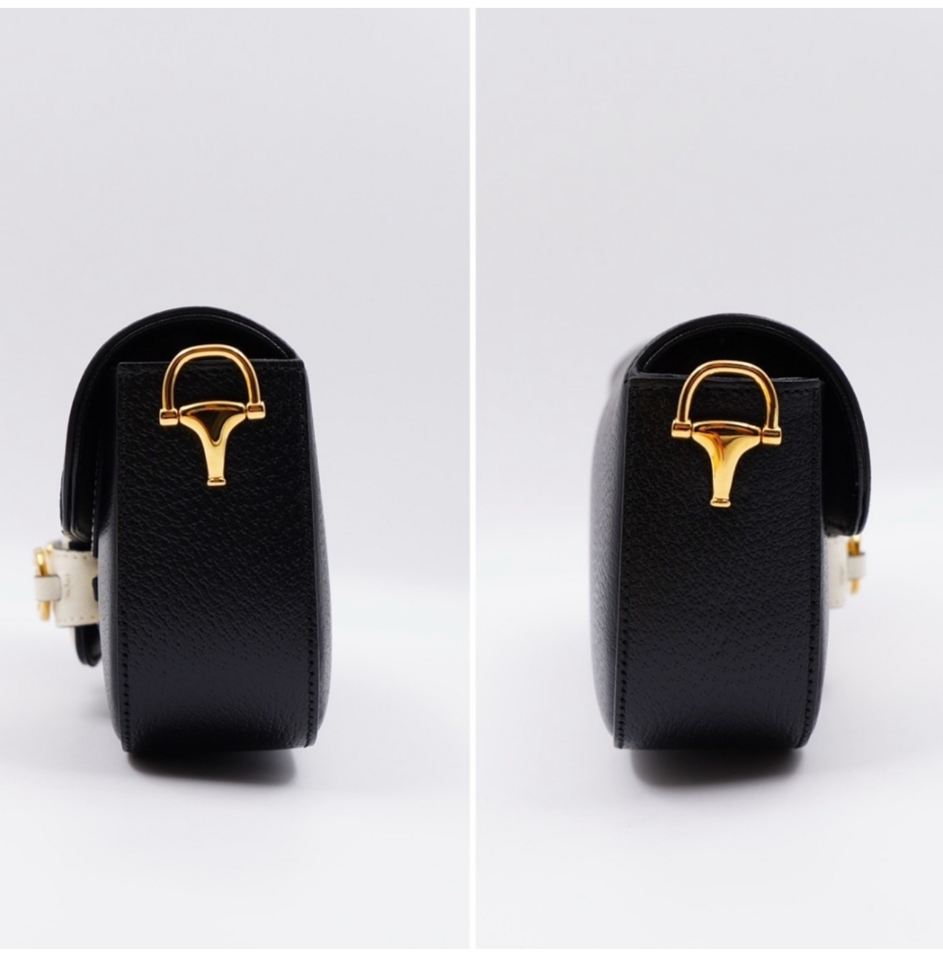 Gucci x Adidas 1955 Horsebit Mini Bag – Black & White | New
