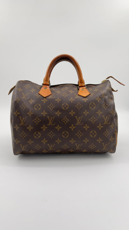 Louis Vuitton Speedy 30 - Vintage Monogram Canvas Iconic Luxury Handbag